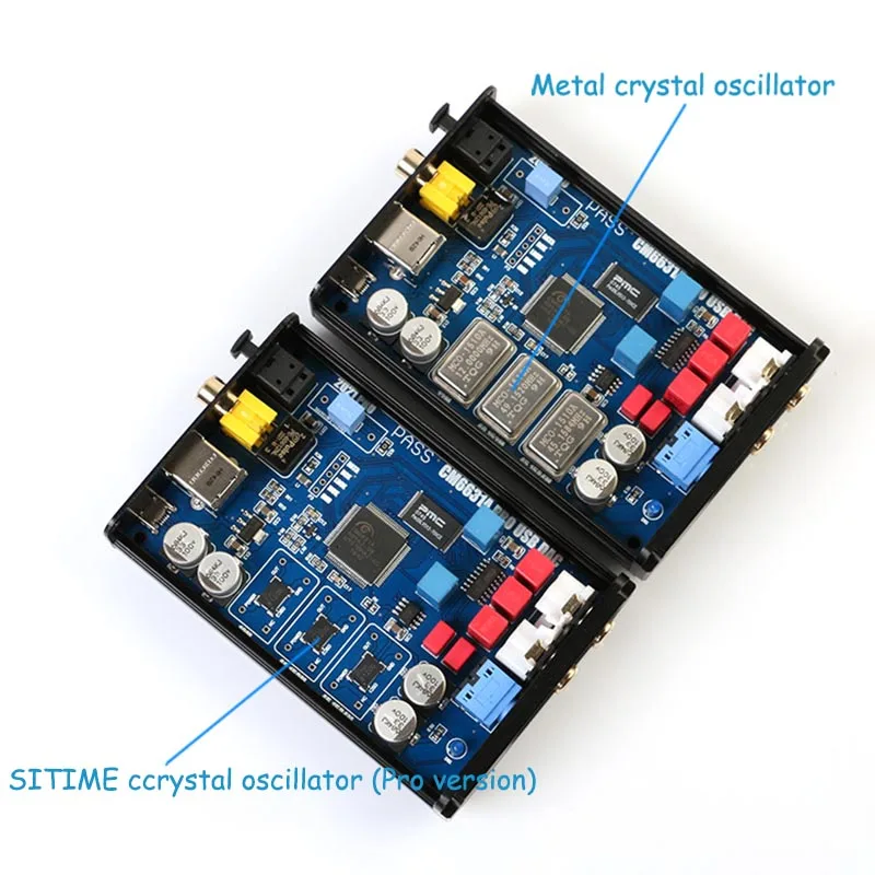 Imagem -05 - Hifi Áudio Cm6631a Interface Digital 32 Bit 24bit Placa de Som 192k Usb para I2s Iis Spdif Saída Coaxial Óptica Placa Dac