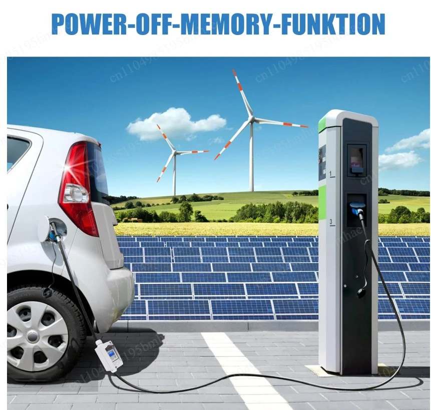 New European Electronic Instrument Meter Ammeter Mobile Portable Meter RV Yacht Car Charging Meter