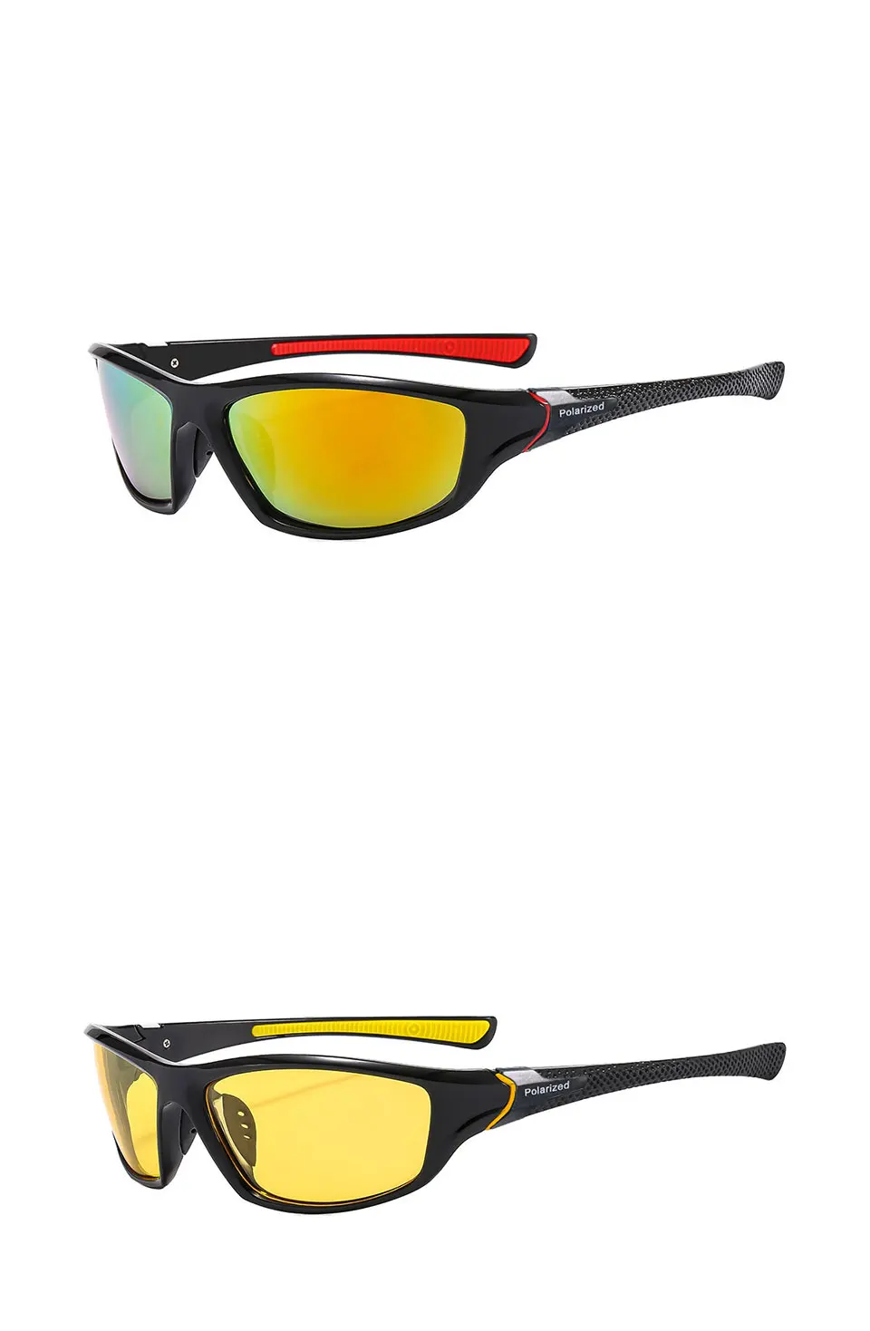 Gafas de sol polarizadas para deportes al aire libre, lentes de sol para ciclismo, pesca, correr, 1/3 piezas