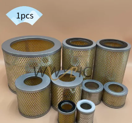 1PC Vacuum Pump Air Filter Element Dust Intake Filter Mesh F002 F003 F004 F005 F006 Suitable for Air Pump