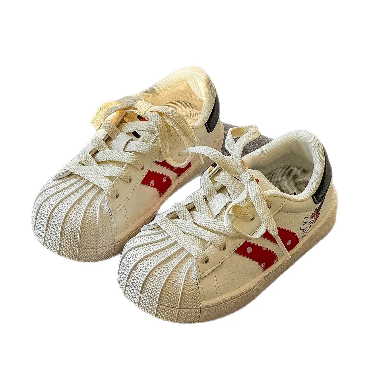 2026 Spring New Toddler Little/Big Kids Fashion Casual Shell Toe Sneakers Children Tennis Sports Walking Shoes for Boys Girls