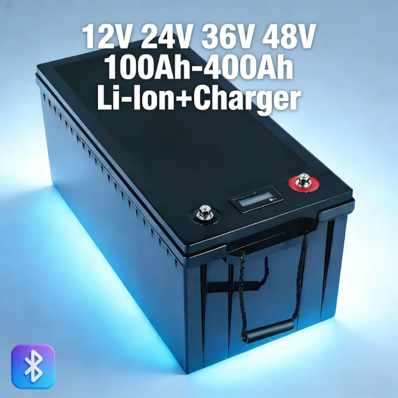 

12V 200Ah/48V 100Ah-400Ah Li-ion Battery | Lead-Acid & LiFePO4 Alternative, High-Performance Replacement Power