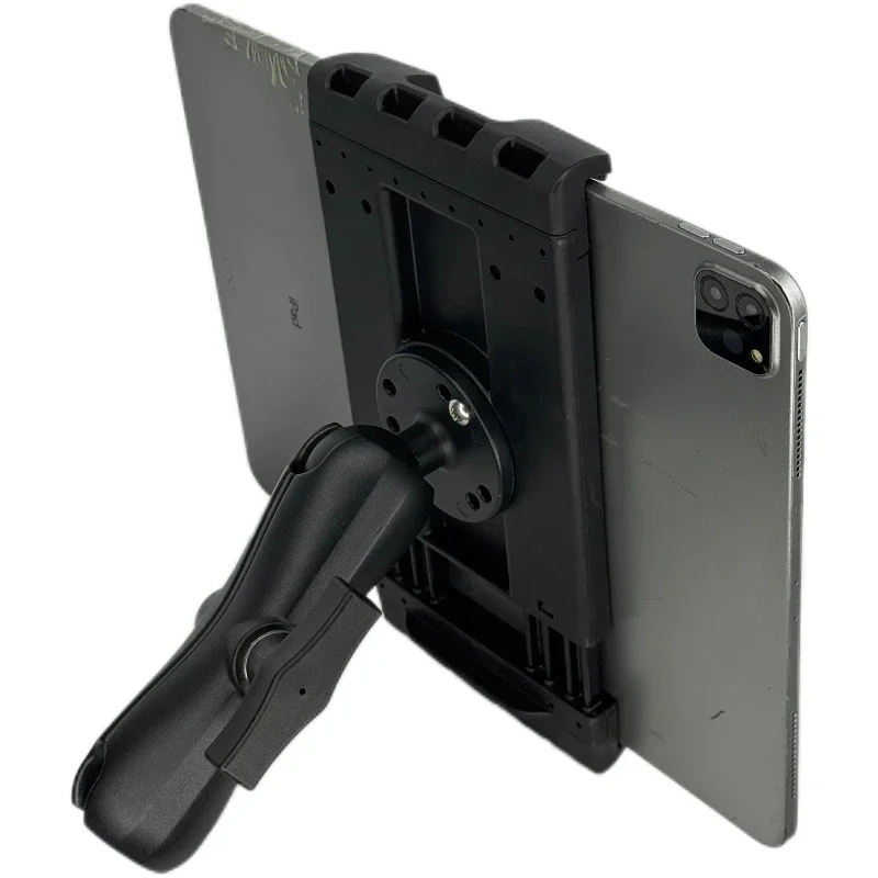 Universal Tablet Clamp for All 8''-14'' Tablets(iPad,Samsung Tab) with 14.5cm doublet socket arm - Features 1.5'' Ball