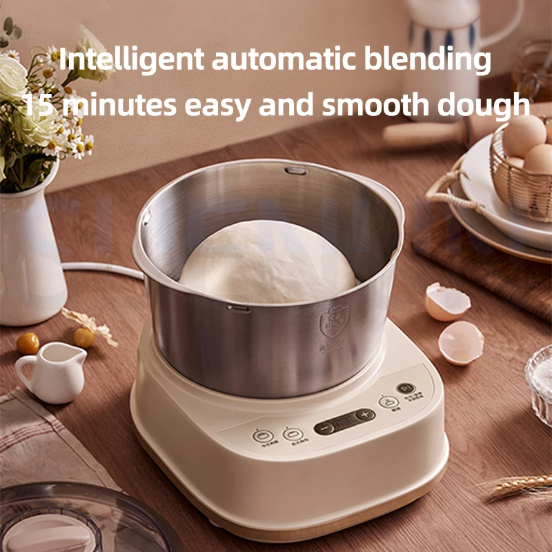 Household Dough Mixer Fully Automatic Active Dough Mixing And Kneading Machine Baking And Kneading Machine Doughmaker