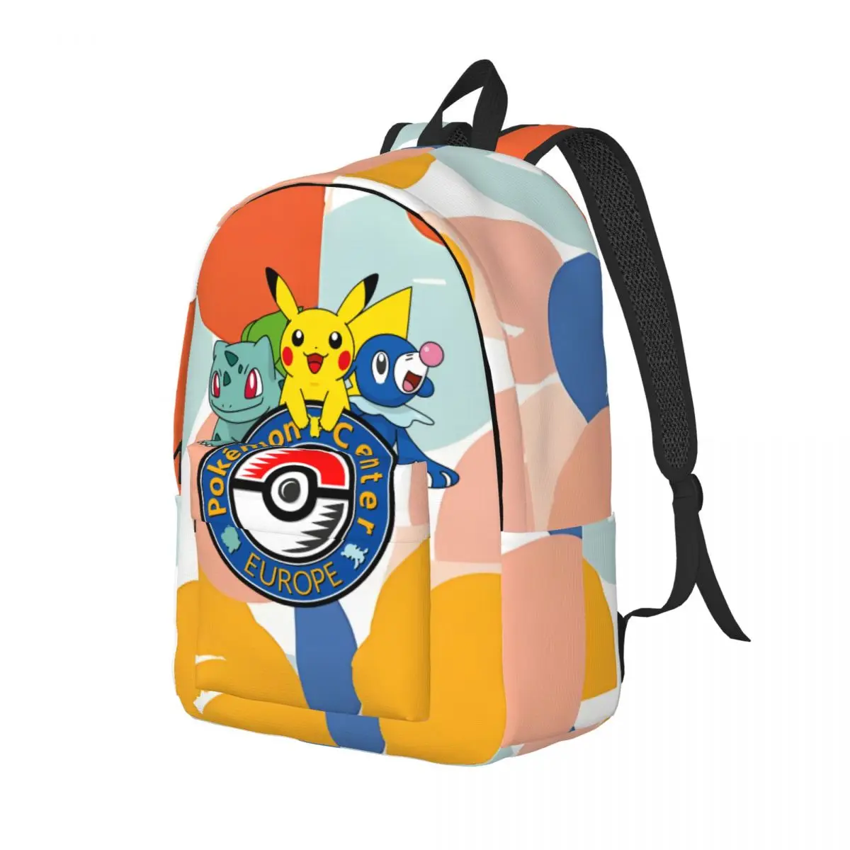 Popular Anime Kindergarten Bag Pikachu Teenager Versatile High School Birthday Large Capacity Storage Bag