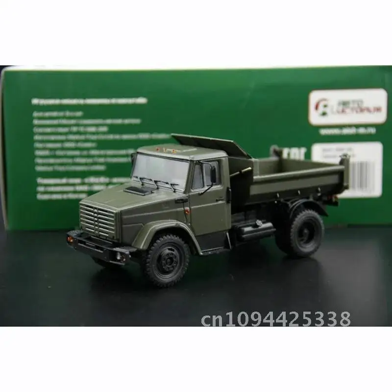 SSM 1:43 Scale Soviet Russian Truck Gil Zil Karmazgas Alloy Truck Model Adult&Children Hobby Collection Toy Car Souvenir Display