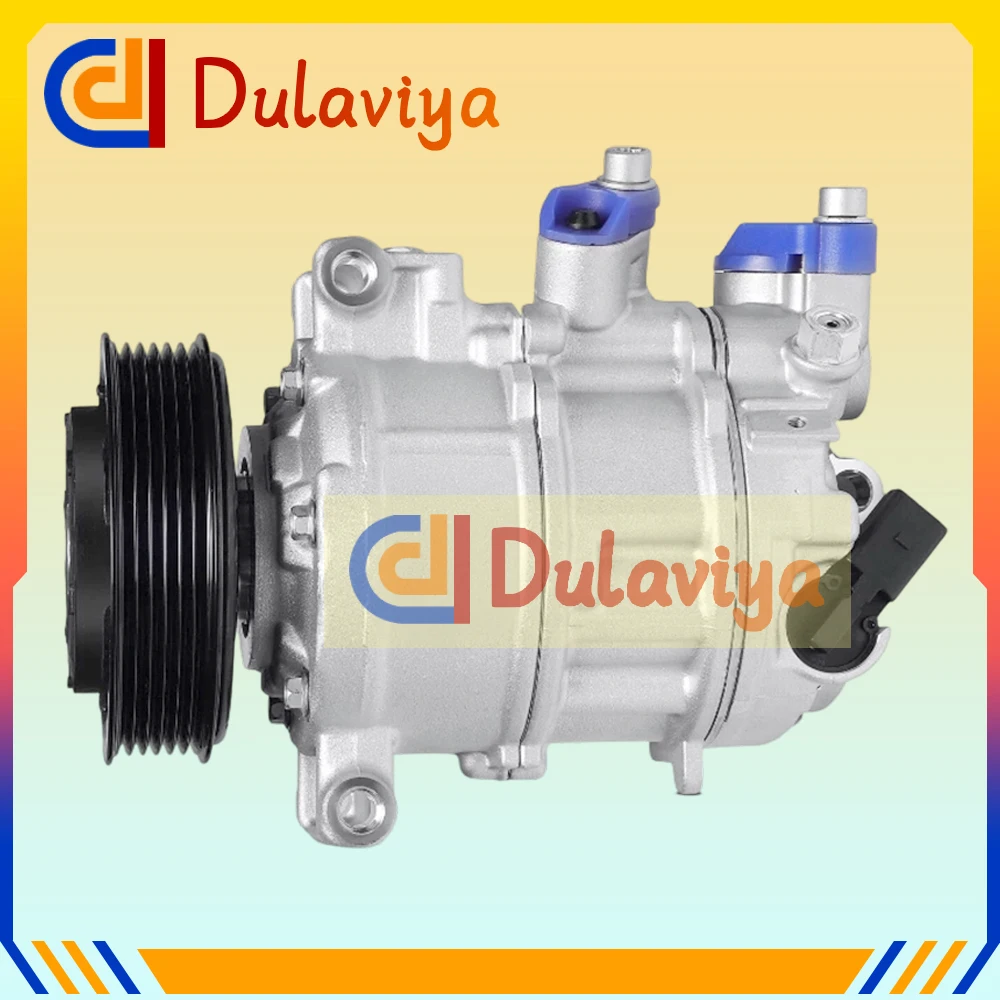 Für Klimakompressor mit Kupplung 6SEU14C VW Jetta Golf Tiguan GTI Audi A3 Q3 5Q0816803F 5Q0820803A 5Q0820803B 5Q0820803C 5Q0820803E