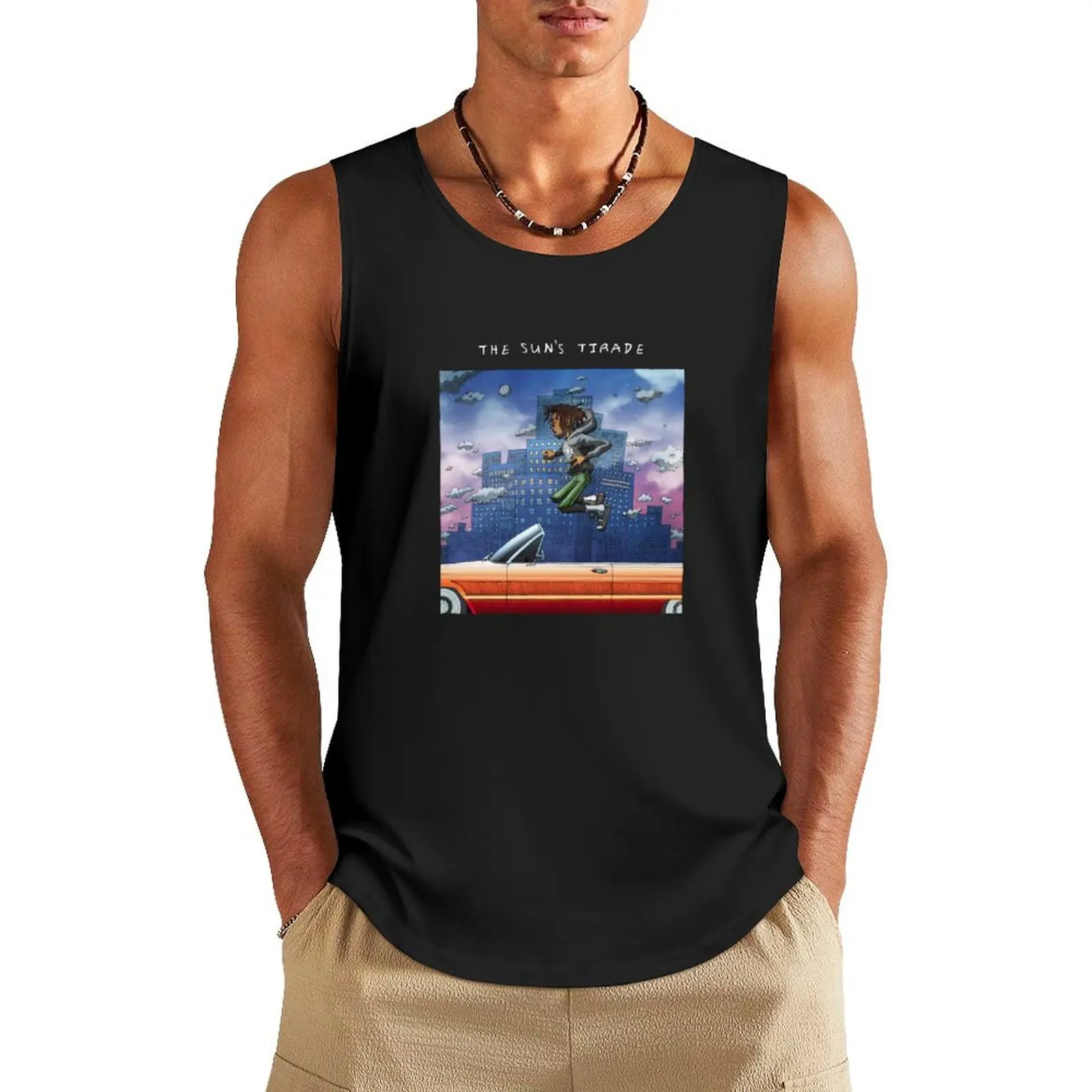 

The Sun's Tirade-Isaiah Rashad Tank Top bodybuilding t-shirt sleeveless vest men