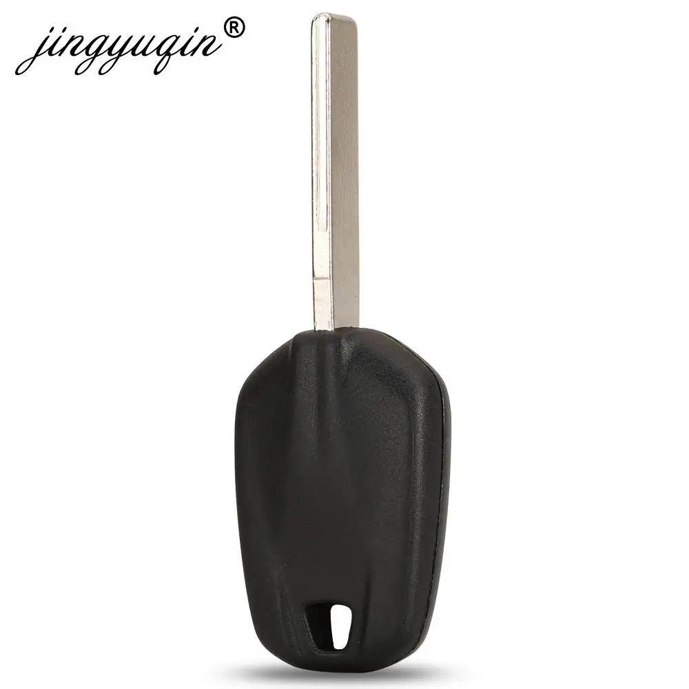 jingyuqin HU83 Uncut Blade Transponder Car Key Shell Case Replacement Fob For Citroen Fit Peugeot 508 No Include Chip