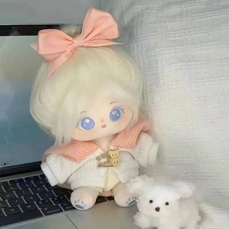 20cm  Anime Kawaii Cosplay Plush Doll Cotton Stuffed Body Dress Up Clothes Plushie Pillow Toys Gift Xmas