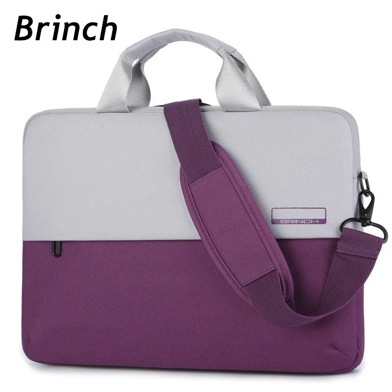 Brinch Brand Laptop Bag 15,15.4,15.6,16 Inch,Shockproof Shoulder Messenger Handbag Case For MacBook Air Pro Notebook PC 218