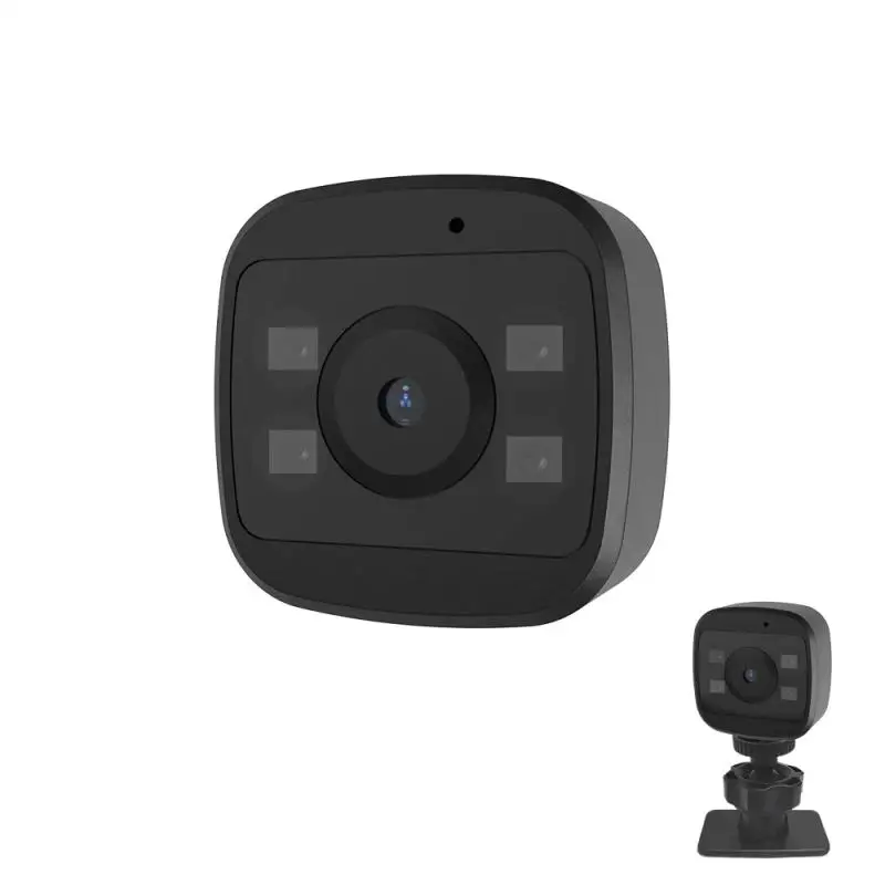 

1Pcs Black WK15-L Wireless WiFi Mini Camera Monitor Home Outdoor Safety Security Surveillance HD Night Vision Camera Recorder