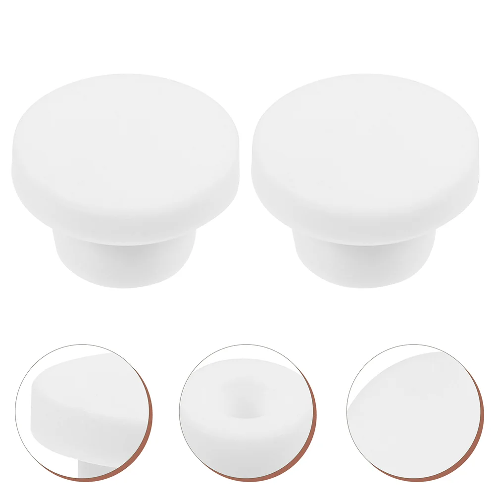 2 Pcs Bathtub Children's Stopper for Rubber Nozzle Cover Kids Wash Plug