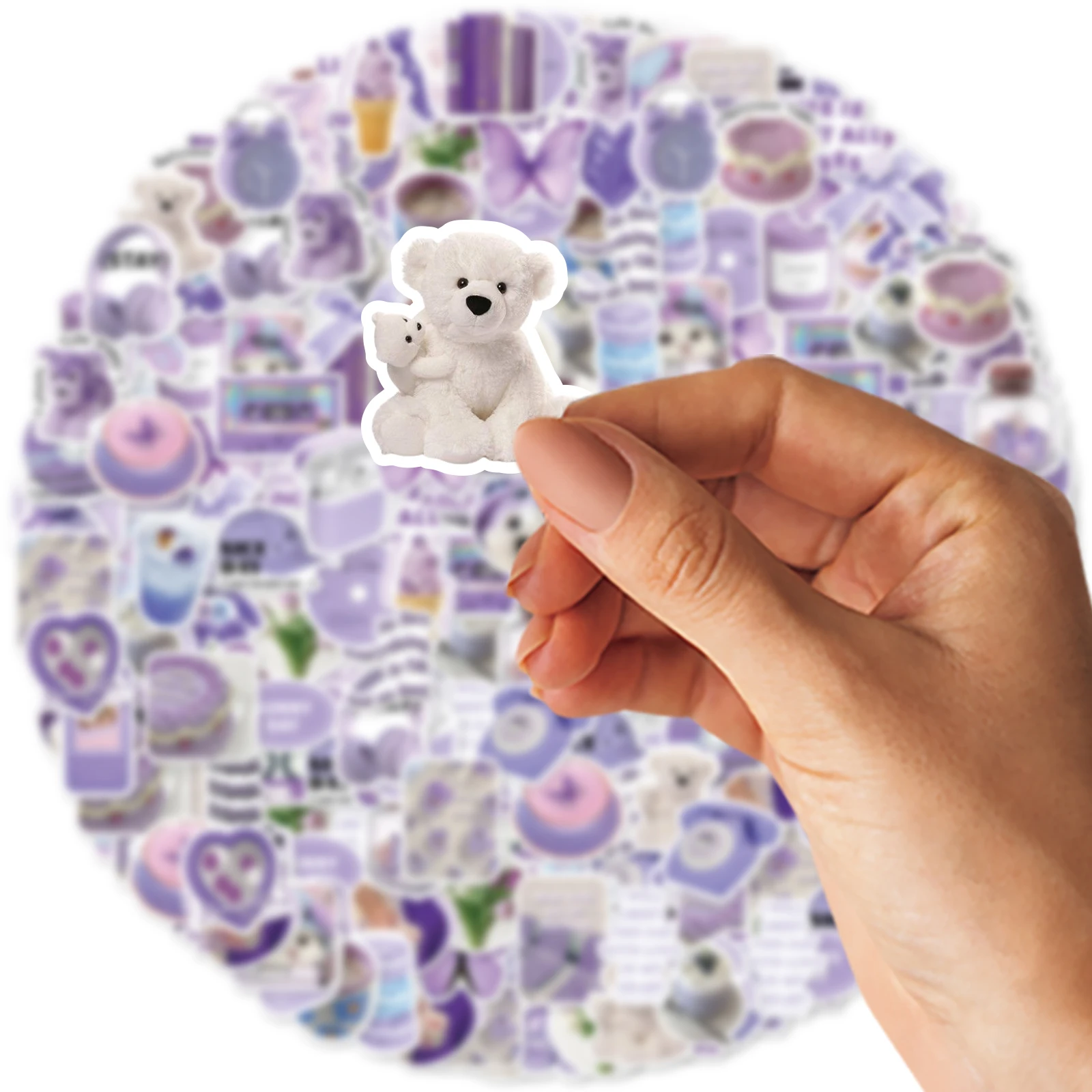 50pcs Simple Mood Creative Graffiti Stickers Decorated Laptop Motorcycle Suitcase Classic Toy Clipboard Waterproof PVC Decals