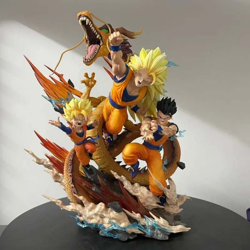 

Dragon Ball Anime Figure Goku Gohan Goten Action Figures Desktop decoration toys model statue Collection Pendant for boys Gifts