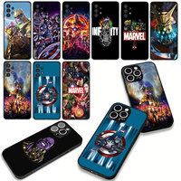 Superhero Marvel Avengers Endgame Cover for Samsung Galaxy S25 S23 S22 S24 FE Ultra S10 Plus A05 A06 A15 A16 A26 A35 A36 Case