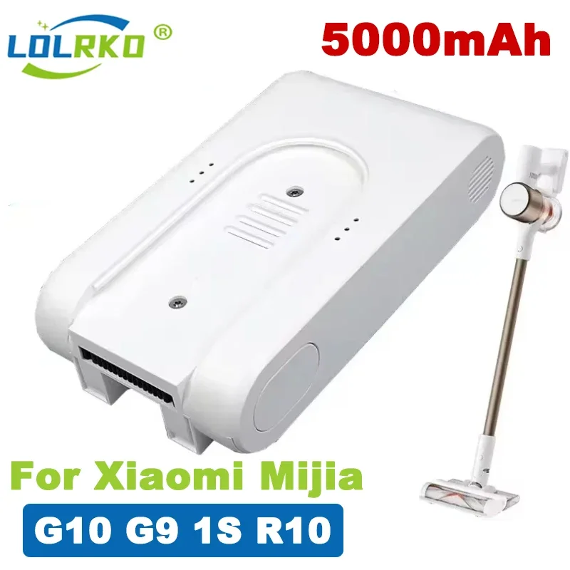 2024 NEW 25.2V For Mijia Dreame G9 G10 1S R10 Wireless Vacuum Cleaner Original 5000mAh Rechargeable Lithium Ion Battery Pack