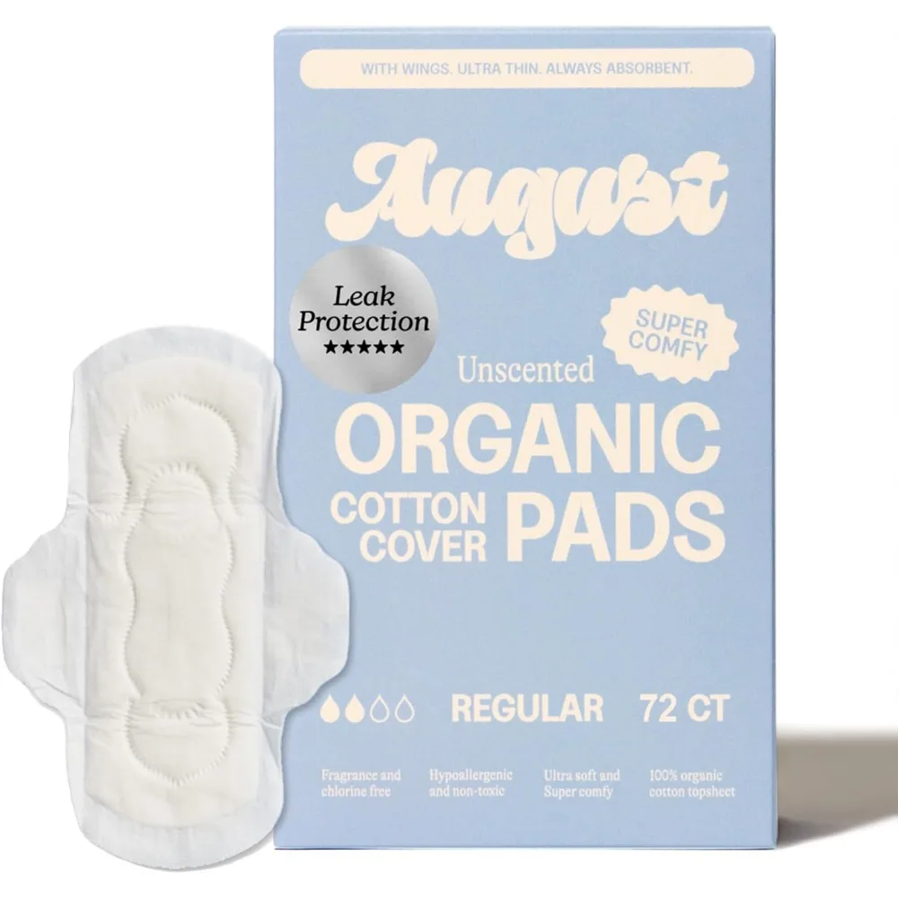 

Хлопковые гигиенические прокладки, 72 шт., ультратонкие, с крылышками, гипоаллергенные, органические, компостируемые, без токсинов и отдушек.