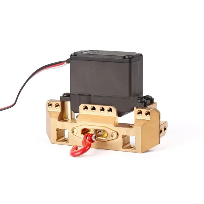 

FBIL-T4 Metal Front Bumper Servo Mount Kit For Traxxas TRX-4 1/10 RC Crawler Car Upgrade Parts