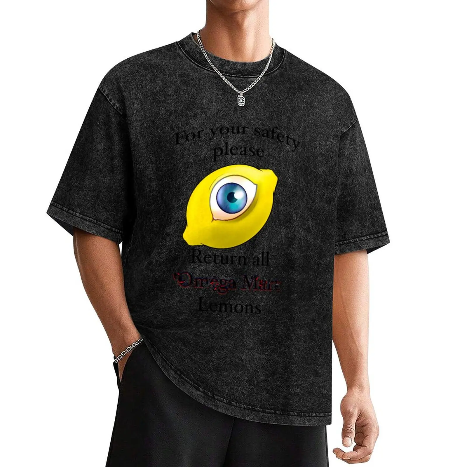 

Omega Mart Lemons T-Shirt customizeds graphic t shirt vintage for a boy fitted t shirts for men