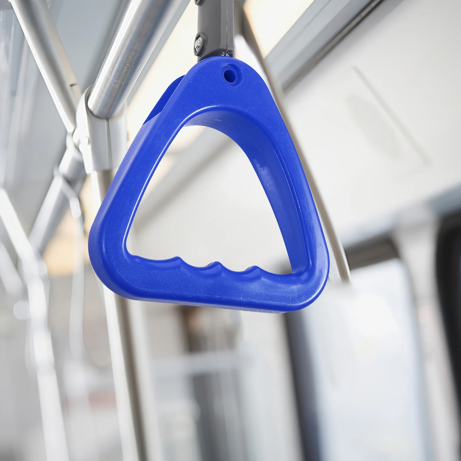 

Bus Handle Ring Multipurpose Durable Slip Resistant Comfortable Grip for Subway Bus Vehicle Car Handle Triangle Handles