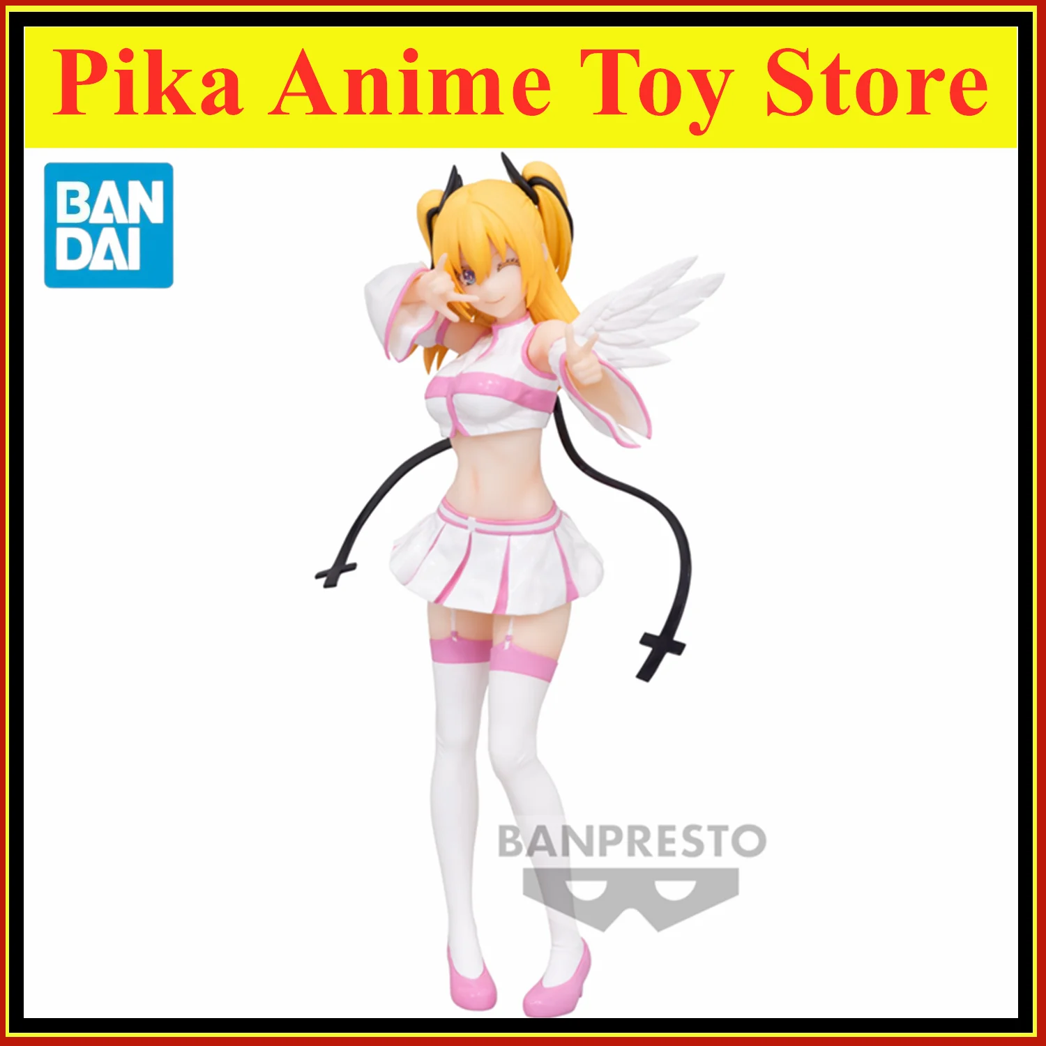 Original BANDAI BANPRESTO GLITTER&GLAMOURS 2.5 Dimensional Seduction RIRISA AMANO Anime Figure Toys PVC Model Collection Doll