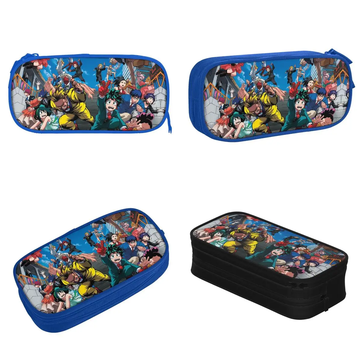 My Hero Academia Pencil Cases Pen Bag Girls Boys Big Capacity School Supplies Gift Pencilcases