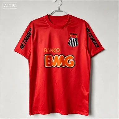 Herren T-Shirt 2026 Sommer Klassisches 11 Nummer Spieler Aufdruck Santossi Baumwolle Fußballtrikot Retro Fußball T-Shirt Herren Damen Kleidung – Detail 11
