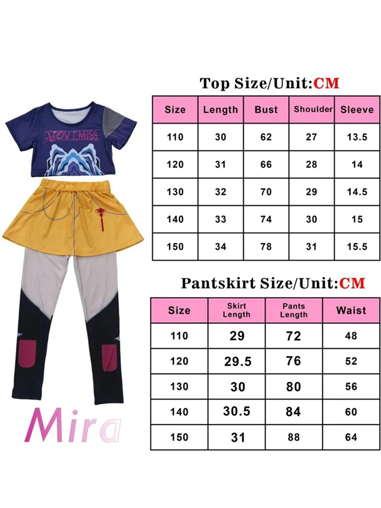 K-POP Demon Hunters Cosplay Costume Rumi Zoey Mira for Girl Halloween Performance Outfits Birthday Party Cloth Role Play Costume