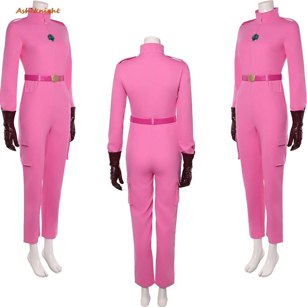 

Anime Game 2026 Movie Cosplay Princess Peach Jumpsuit Clothing Party Disguise Roleplay Outfits Suit Halloween Costume Carnival