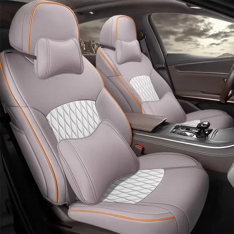 For 2020-2025 Byd Han Ev Phev Seat Kits Custom Car Seat Covers Full Set Leather Sports Style Front and Rear Seat Covers Cushion