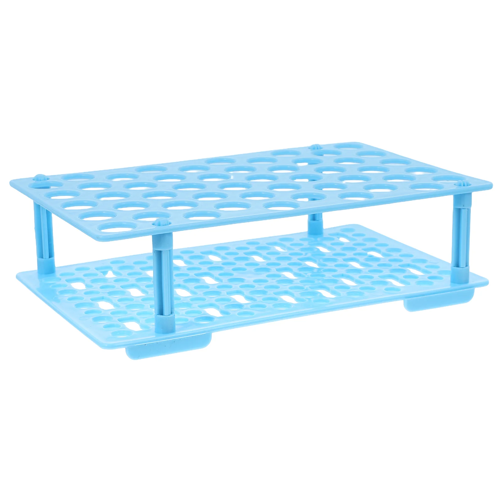 Съемная стойка для центрифужных пробирок с 50 отверстиями для пробирок 10 мл, 15 мл, лабораторный органайзер, стабильная структура, необходимый инструмент, пластиковое хранение