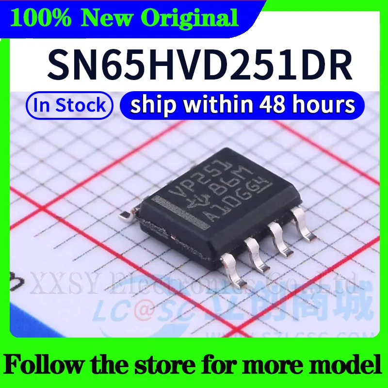 SN65HVD251DR VP251 Op voorraad 48 uur schip