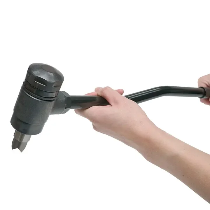 

Air scaling hammer for removes scale from boilers