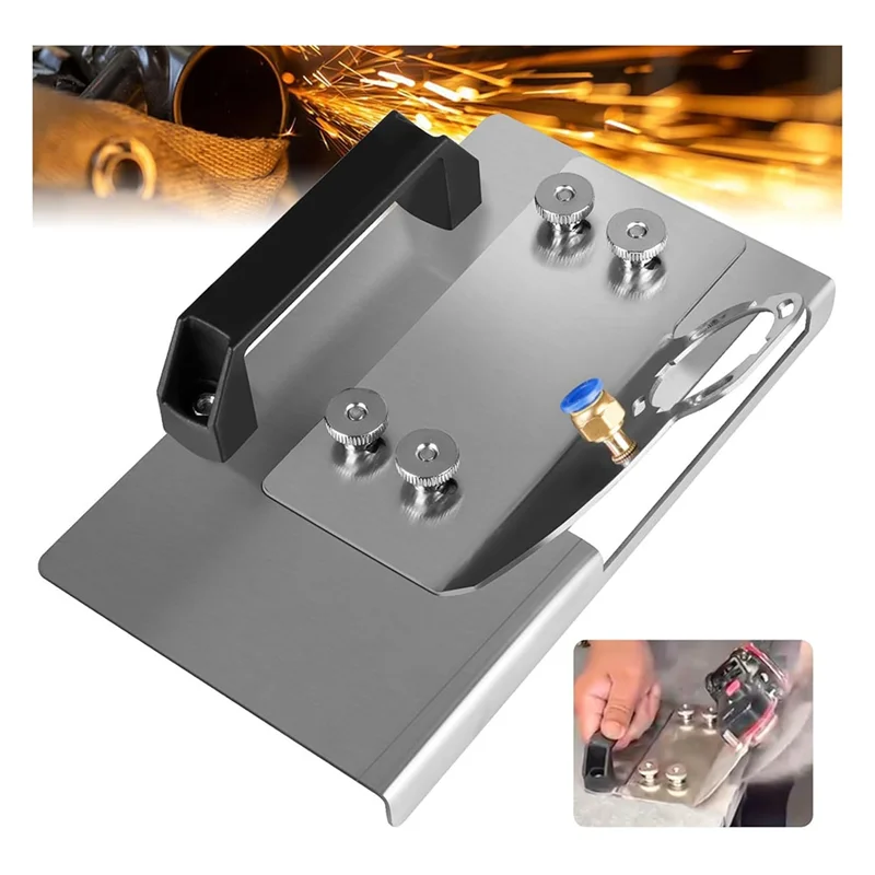 

A20F-45 Degree Tile Chamfer Tool, Angle Grinder Holder For 45° Chamfer Cutting Of Tiles, For 100 Types Of Angle Grinders