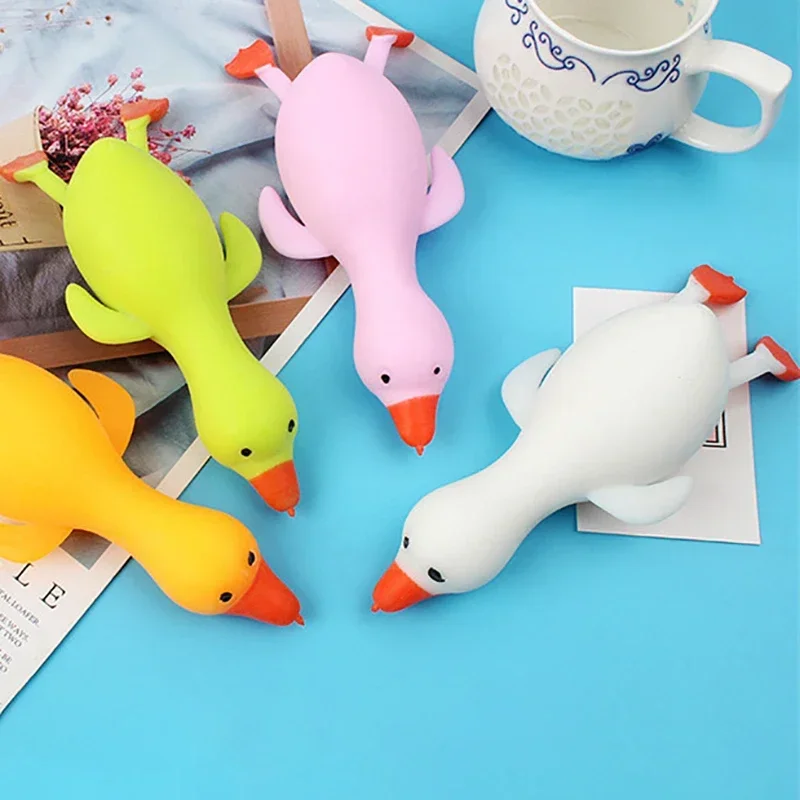 Antistress Duck Squeeze Toys Soft Goose Cute Kawaii Animals Vent Toys For Kids Adults Decompression Stretch Toys For Children