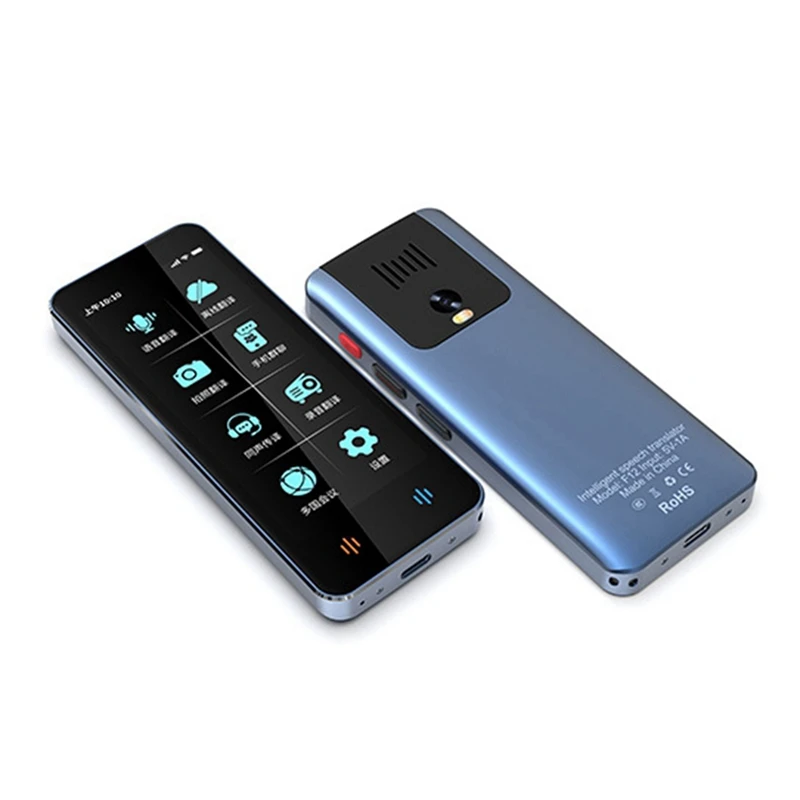 F12翻訳機,139リアルタイム言語オンライン,18オフライン,正確な翻訳,4インチ,インスタント音声写真