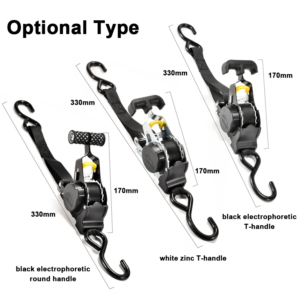 Retractable Ratchet Belts Automatic Rewinding Bundle Tape Load Capacity Self-Retracting Webbing for Convenience Luggage Straps