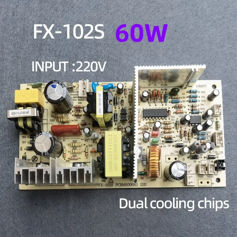 

Original FX-102S 60W Wine Cabinet Power Board Refrigerator BC-17S (Glass Door) Dual Chip Refrigeration Power Supply