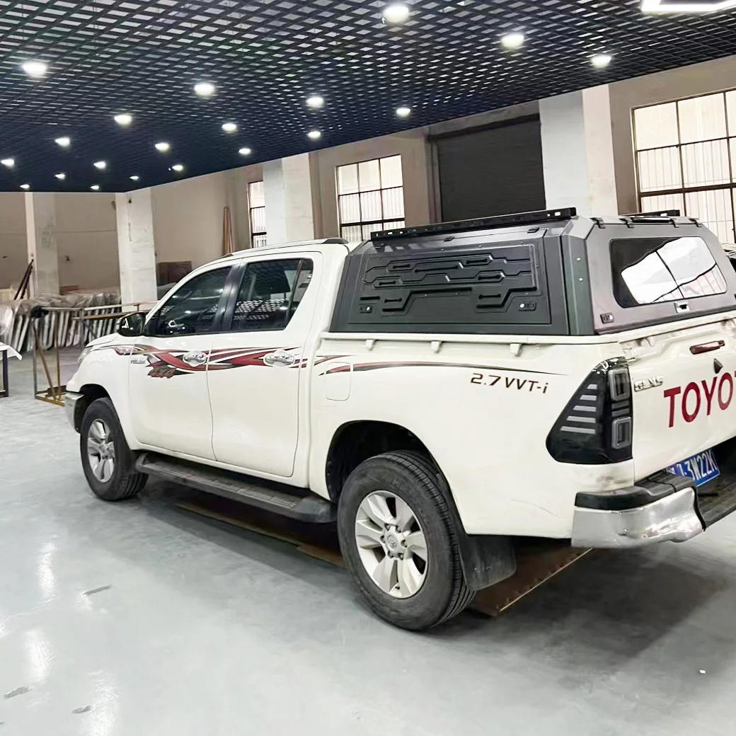 Pickup truck topper hardtop with Emergency Recovery Board hard top navara canopy fit for Toyota Hilux