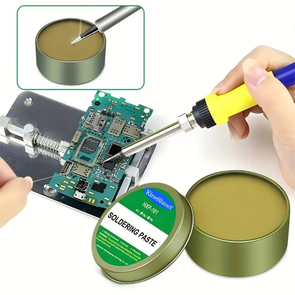 100g Soldering Paste Rosin Flux,Lead Free Easy Soldering Repair for Iron Sheet Stainless Steel Nickel, Soldering Wire Flux Paste view 4