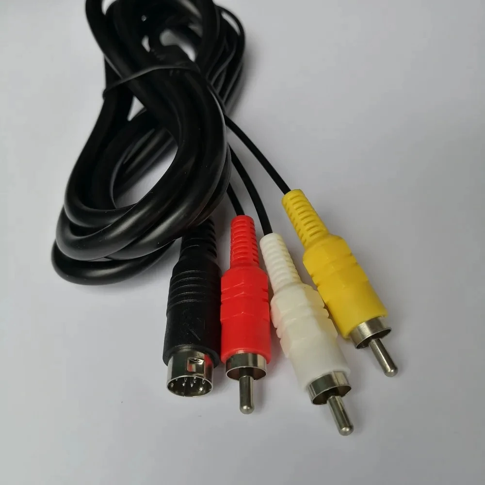 200 قطعة 9 دبابيس كابل AV لـ SEGA Genesis/MD 2 3