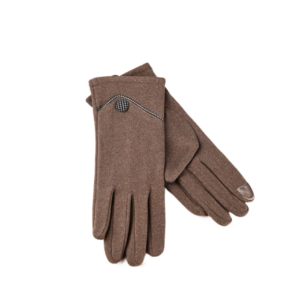 قفازات دافئة مقاومة للبرودة مع بطانة دافئة، قفازات تزلج مقاومة للرياح، قفازات شتوية دافئة بأصابع كاملة #1