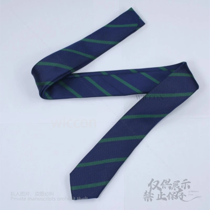 Anime Alien Stage Till Cosplay Tie Costume Bow Tie DK Y2K School Uniform Shirt Neck Tie Accessories Props Unisex Halloween Party