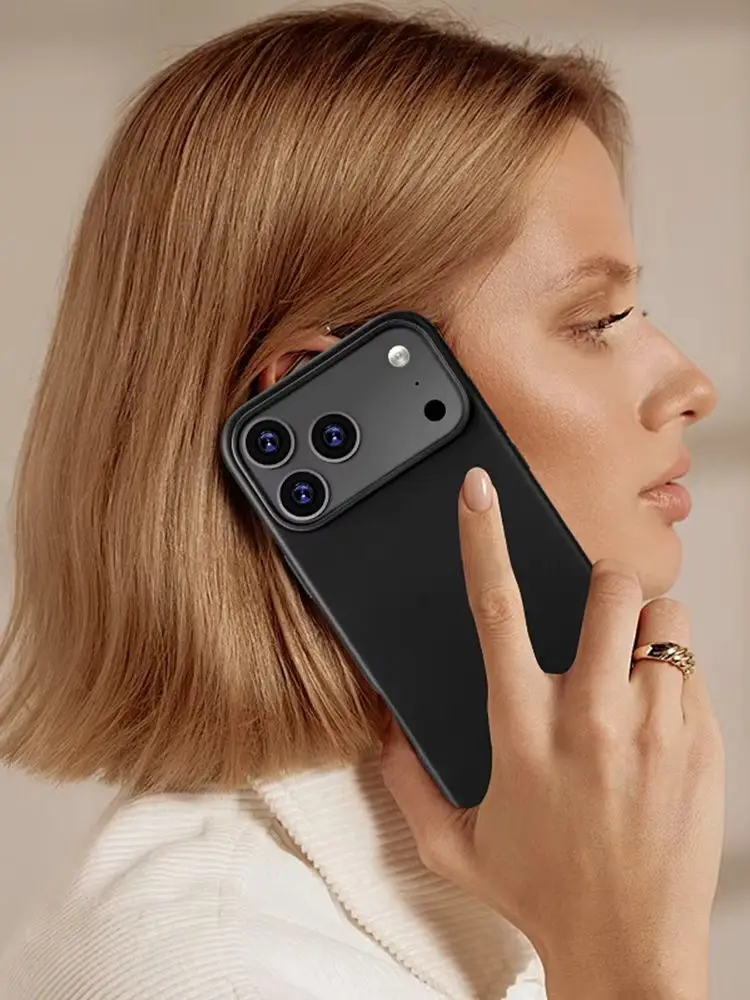 Magnetyczne etui na telefon ze skóry PU do iPhone 18 17 Pro Max 16 15 14 Plus 13 Air, kompatybilne z bezprzewodowym ładowaniem Magsafe, odporne na wstrząsy. — zdjęcie produktu 7