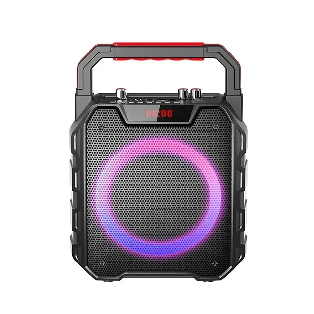 

TEMEISHENG 6.5 Inch Full Range LED lights Mini Portable wireless bluetooth party speaker