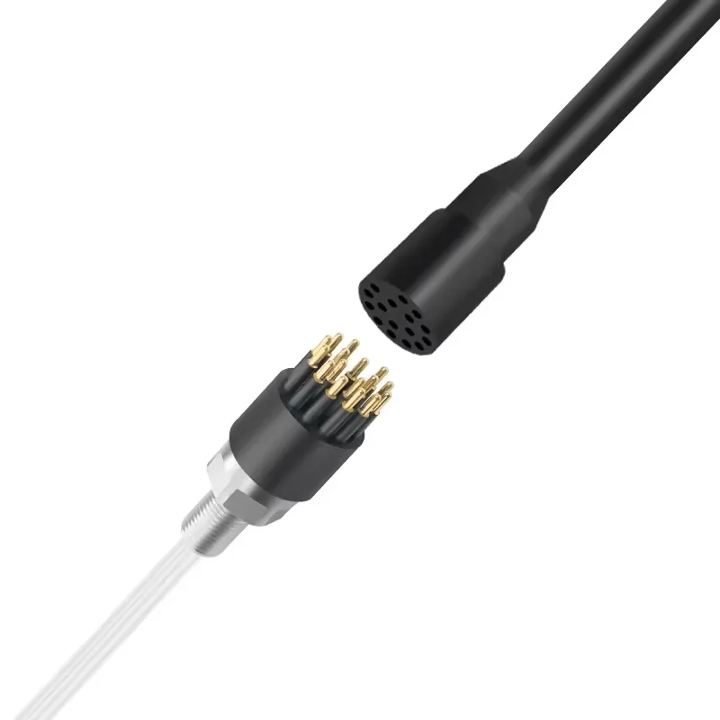 MCIL16F/MCBH16MSS 16 Pins Micro Round Submersible Electrical Connector for Offshore Oil and Application