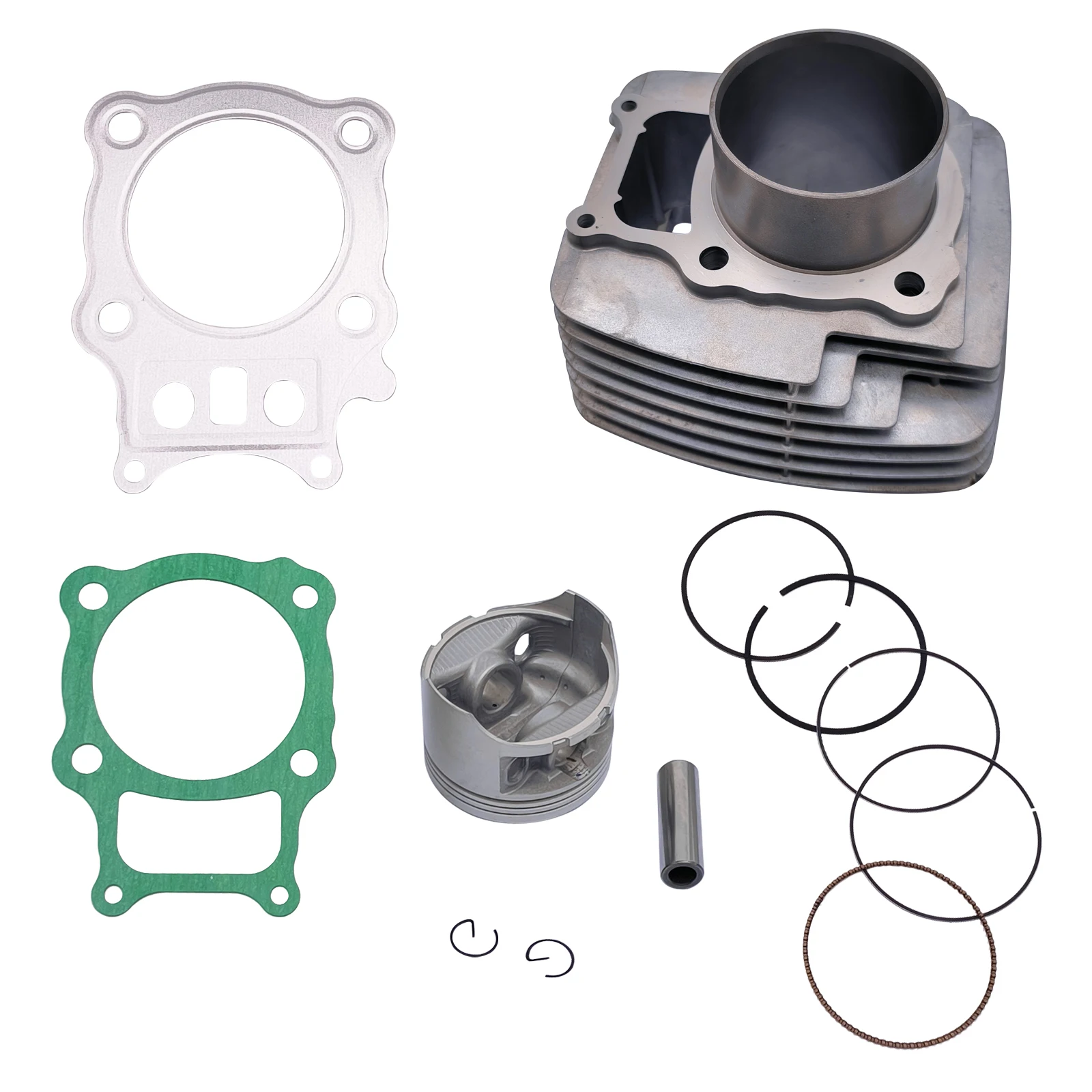 78.5mm Cylinder Head Piston Gasket Kit Parts Accessories Fit For Honda Rancher TRX350 2000-2006 12100-HN5-670