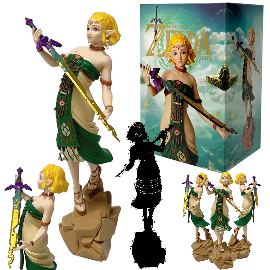 NUEVO - Figura de Anime de 21 cm de The Legend of Zelda, Caja del Tesoro, Figura de Anime de Monstruo, Juguetes de Figuras de Acción, Modelo Coleccionable, Muñeco de Juguete, Regalo