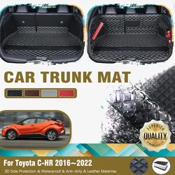 Car Trunk Mats For Toyota C-HR CHR IZOA AX10 AX50 2016-2022 Anti-dirty Cover Storage Pad Cargo Liner Carpet Rug Auto Accessories